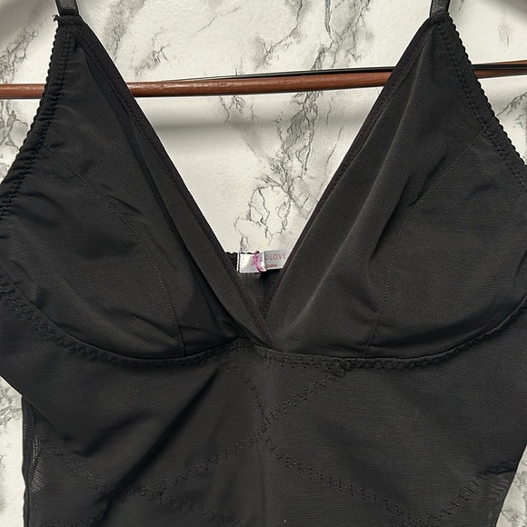 Adilove Women's Shapewear Black Lingerie Bodysuit Size 3XL - Picture 3 of 12